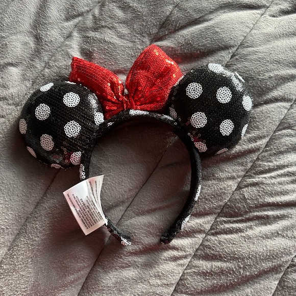 Sequin Minnie Mouse ears - Picture 2 of 2
